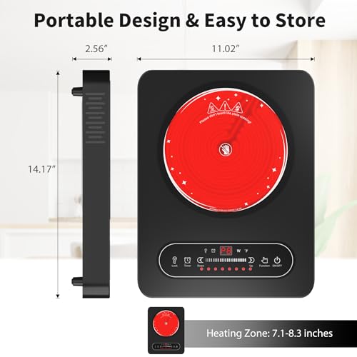 Single Burner Electric Cooktop