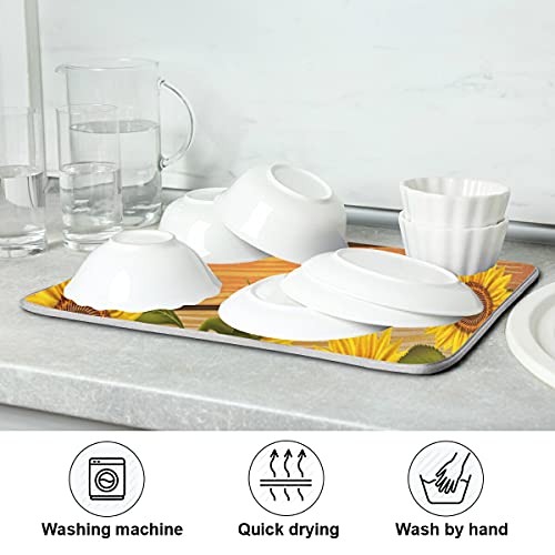Super Absorbent Dish Drying Mat
