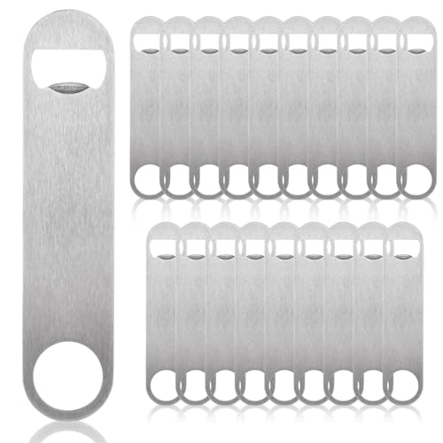 20 Pack 7 Inch Flat Bottle Opener (20 Count)