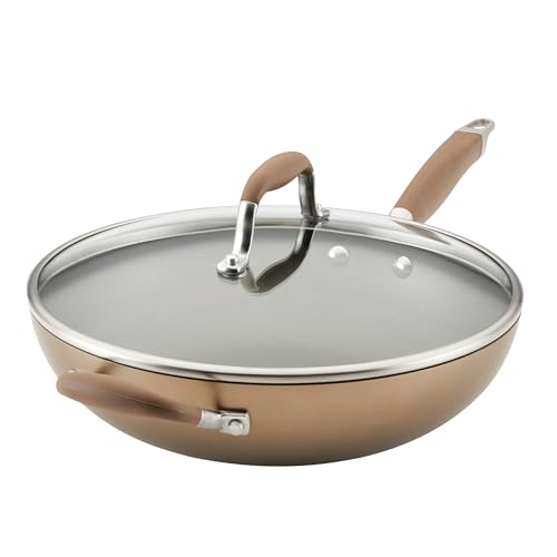 Advanced Home Nonstick Deep Frying Pan with Lid