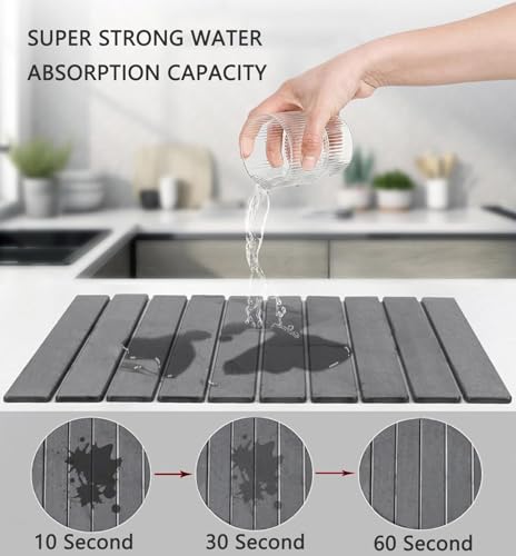 Stone Drying Mat for Kitchen Counter