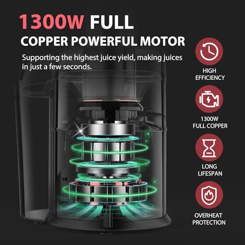 1300W Centrifugal Juicer Machine