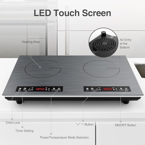 Double Induction Cooktop