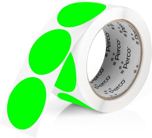 Neon Green Round Circle Dot Sticker 2