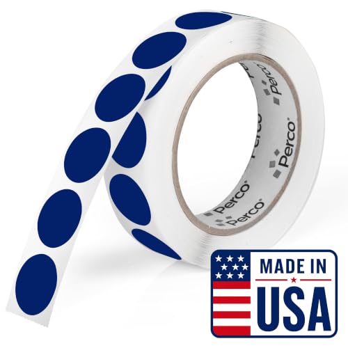 Dark Blue Round Circle Dot Sticker 1