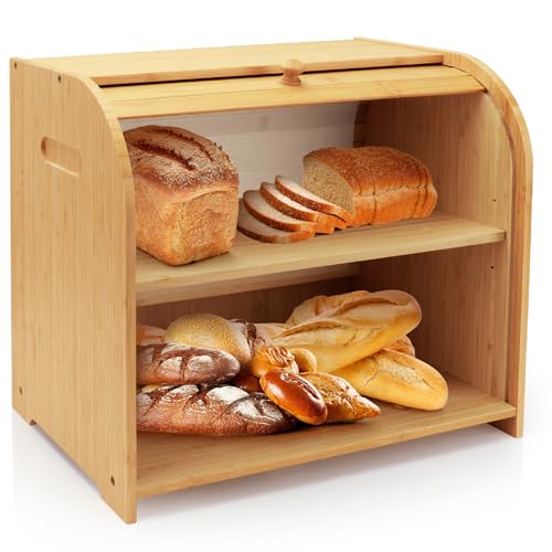 Bread Box for Kitchen Countertop