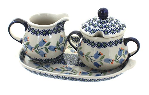 Blue Rose Polish Pottery