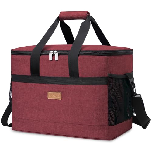 Cooler Bag 50 Cans Collapsible and Insulated Large Lunch Bag Leakproof Soft Cooler Portable for Camping