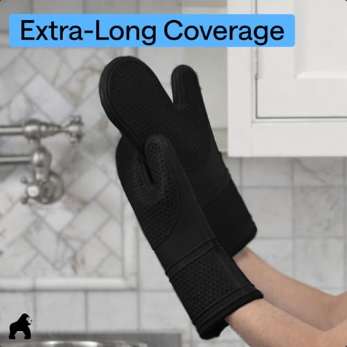 Silicone Oven Mitts (2 Count)