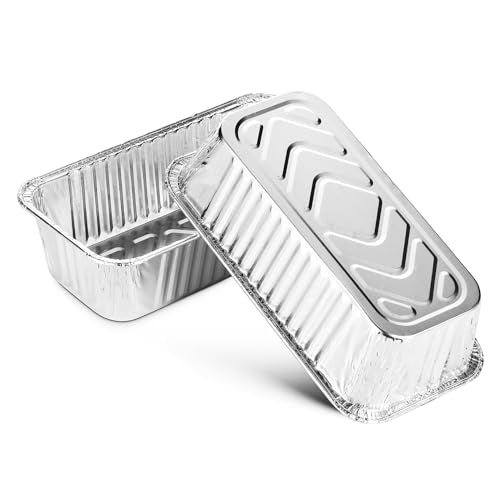 Aluminum Disposable Loaf Pans (50 Count)