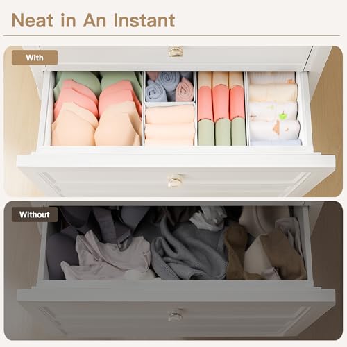 Drawer Organizer Clothes (24 Count)