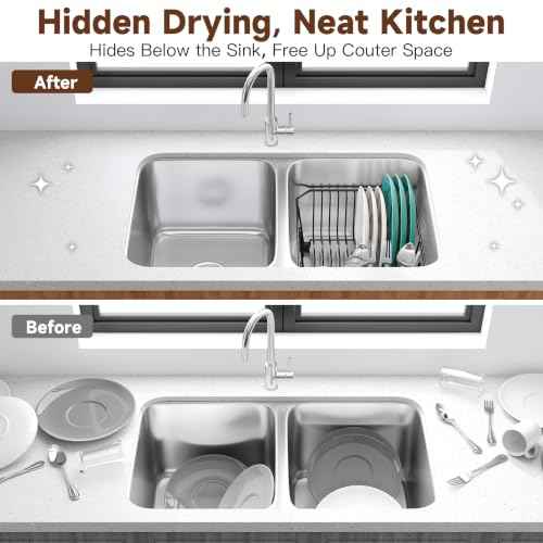 in Sink Dish Drying Rack