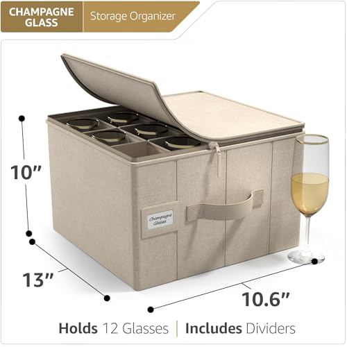 Champagne Flute Storage Box