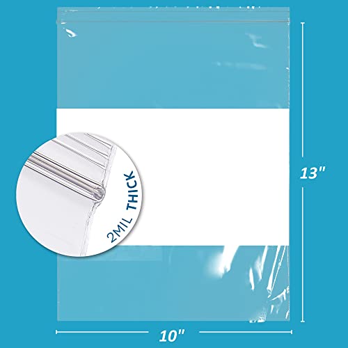 10" x 13" Large Zip Bags (200 Count)
