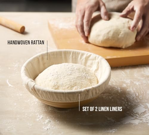 Banneton Bread Proofing Baskets (2 Count)