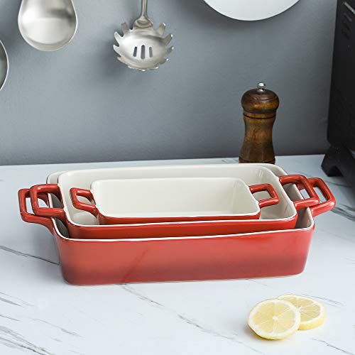 Bakeware Set Ceramic Baking Dish (3 Count)