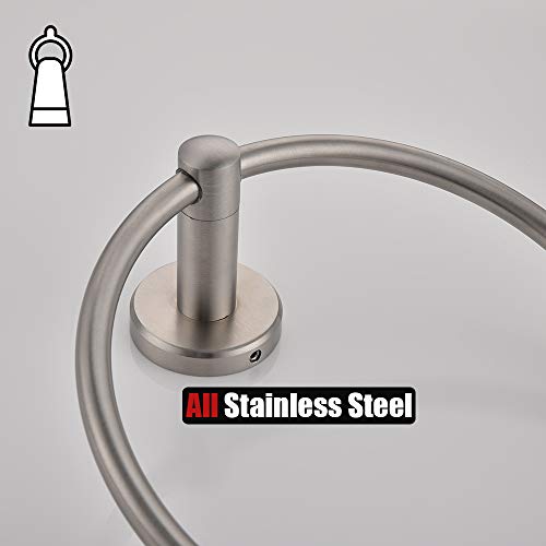 Towel Ring 304 Stainless Steel Hand Towel Holder for Bathroom