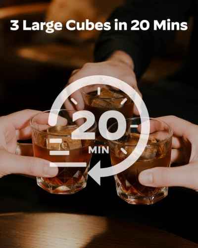 Clear Ice Cube Maker Countertop