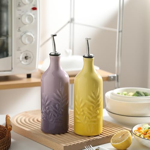 Sweejar Ceramic Olive Oil Dispenser Bottle