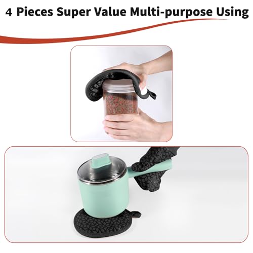Oven Mitts and Pot Holders (4 Count)