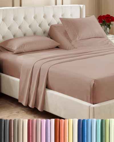 Flex Top Split Head King 4 Piece Sheet Set