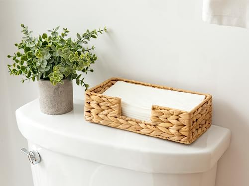 Water Hyacinth Napkin Holder for Bathroom