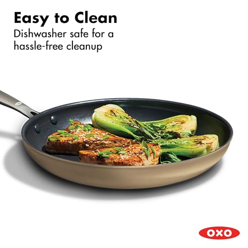 Enhanced 12” Nonstick Frying Pan Skillet with Lid