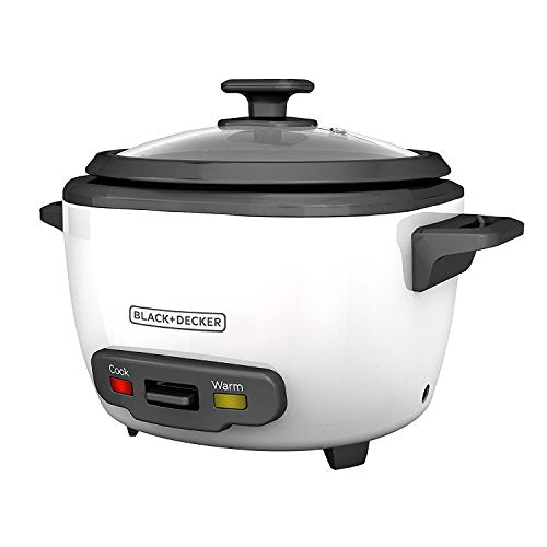 2-in-1 Rice Cooker and Food Steamer, 16 Cup (7 Cup Uncooked), White, RC516C