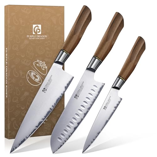 Knife Set 3Pcs Kitchen Knives Set (3 Count)