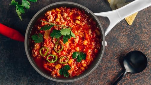 1.5 QT Ceramic Enamel Saucepan with Lid