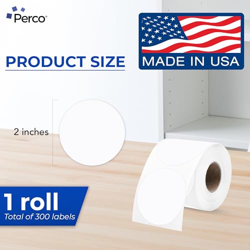 White Thermal Labels (300 Count)