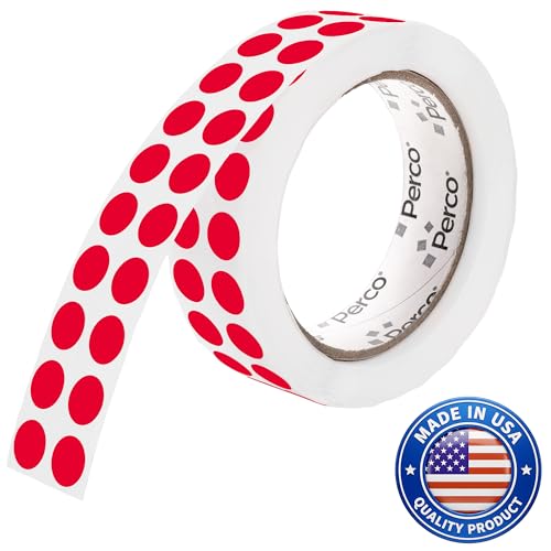 Red Round Circle Dot Sticker 1