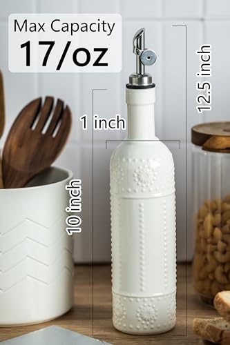 Olive Oil Dispenser Bottle with Spout