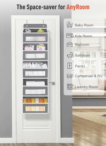 Over The Door Organizer Storage (5 Count)