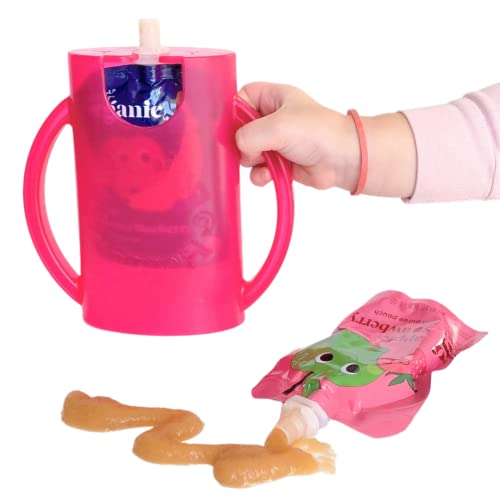 Squeeze Proof Food Pouch Holder for Toddlers