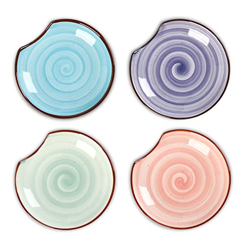 4.6 Inch Ceramic Spoon Rest for Stove Top