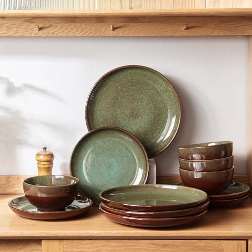 Stoneware Dinnerware Sets for 8 (24 Count)