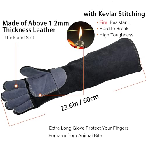 23.6 In Gloves for Animal Handling