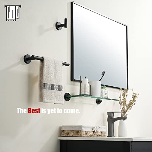 Black Towel Bar