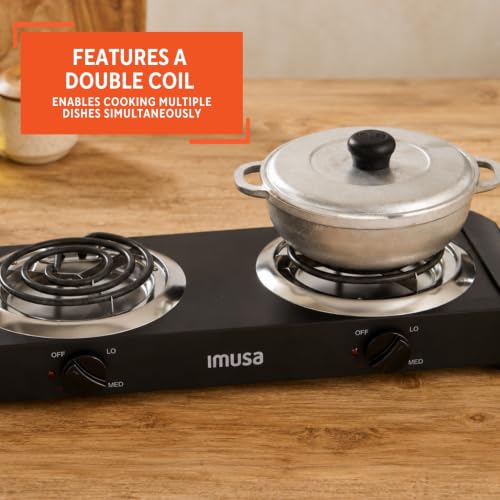 USA GAU 80306 Electric Double Burner 1750