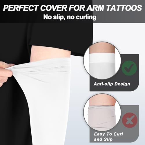 Cooling Arm Sleeves for Men Women
