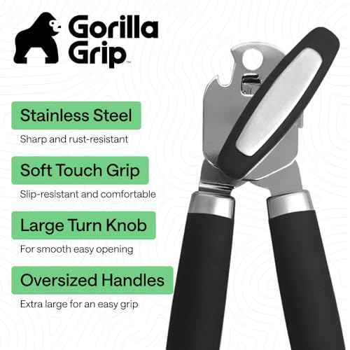 Upgraded Model Stainless Steel Manual Can Opener