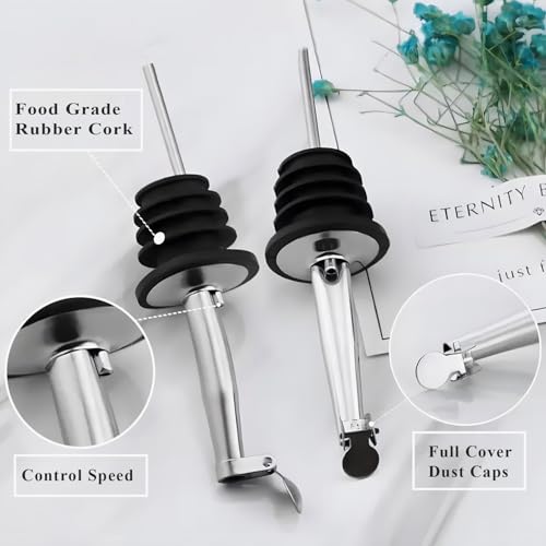 2 Pack Oil Spout with Flip Top