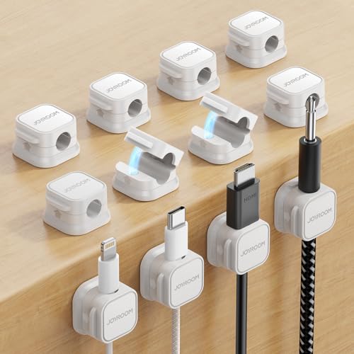 12 Pack Magnetic Cable Clips (12 Count)