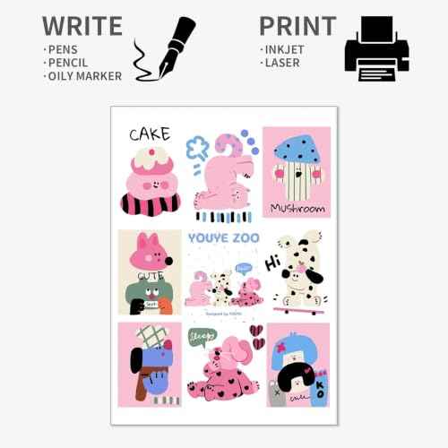 50 Labels 8.5x11 Labels Shipping Address Labels for Laser (50 Count)