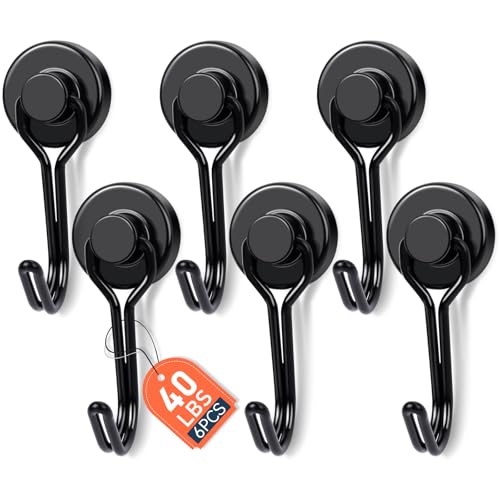 Magnetic Hooks (6 Count)