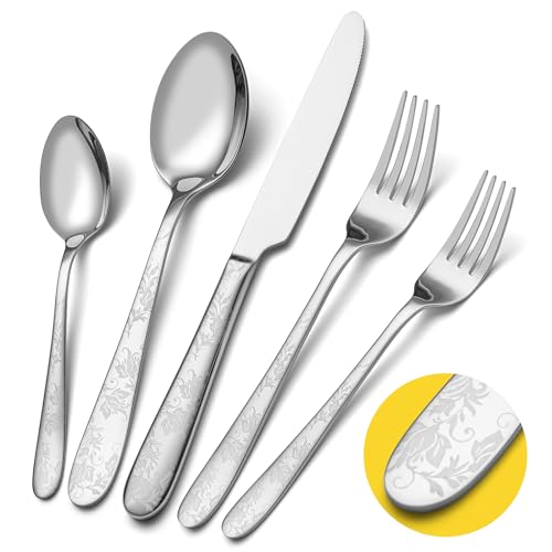 40 Piece Silverware Set (40 Count)