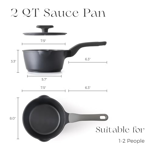 Nonstick Saucepan with Lid