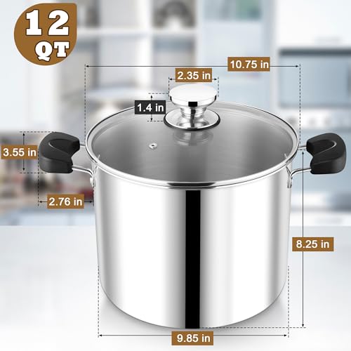 12 Qt Pot with Lid