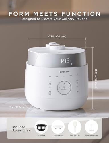 Twin Pressure Induction Rice Cooker (6 Count)